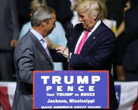 Trump Has Led the US to the Abyss and The Reform Leader Could Do the Same to The United Kingdom. Learn How to Halt His Advance.