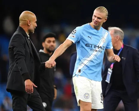 Haaland Joins Exclusive Champions League Half-Century Club, Praised by Pep as CR7 and Lionel Messi's Equal