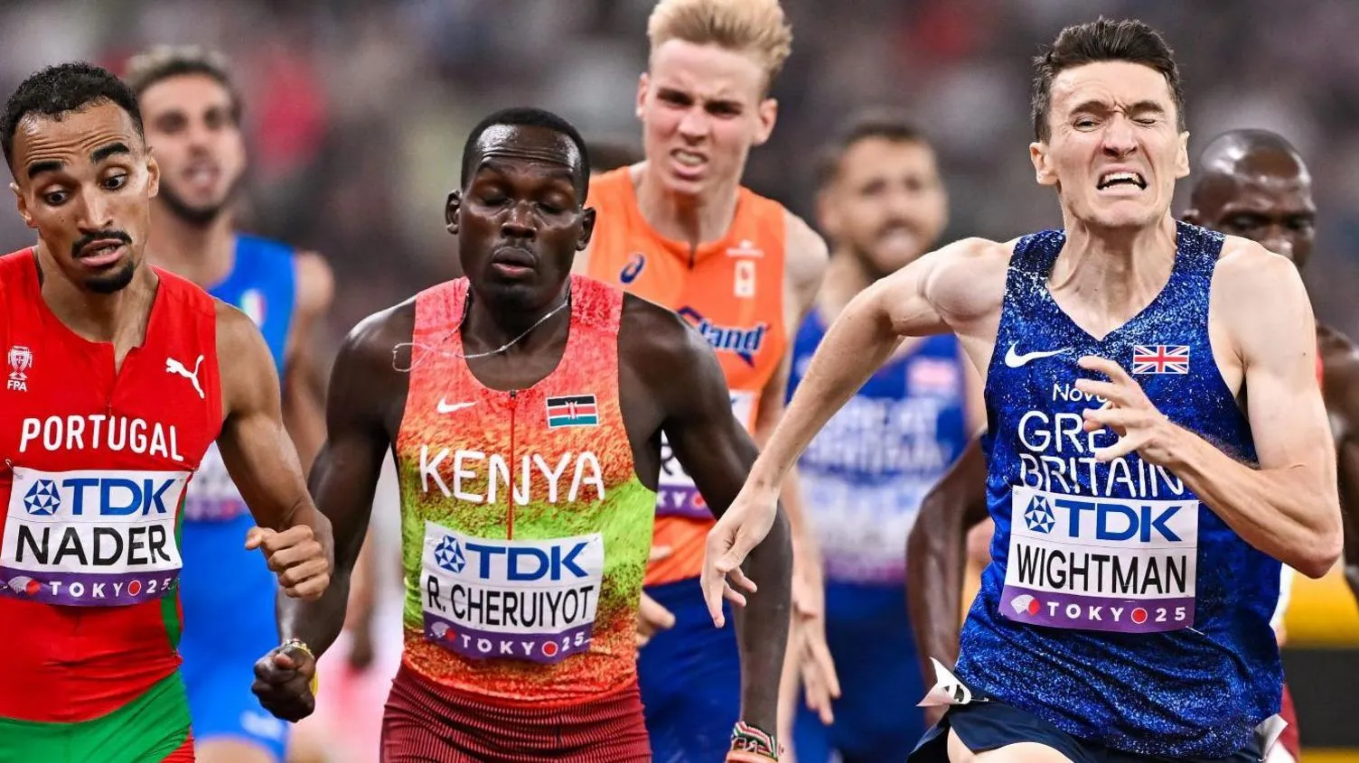 Wightman Secures 1500-meter Silver while Josh Kerr Endures Injury