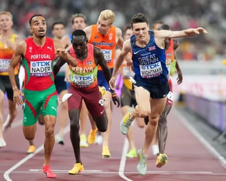 Great Britain's Jake Wightman Narrowly Misses Gold as Portugal's Isaac Nader Claims Dramatic 1500m Victory