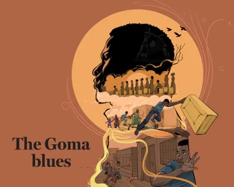 'I'm from where you learn to run before you can walk': the illustrator sharing the tale of the Democratic Republic of Congo's struggles