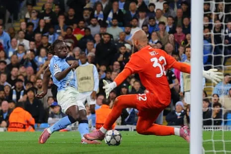 Doku Decorates City's Victory Against Napoli After De Bruyne's Premature Comeback Return