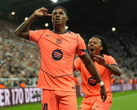 Attacker disrupts the Magpies' major occasion and insists: ‘I’m getting better at Barcelona’