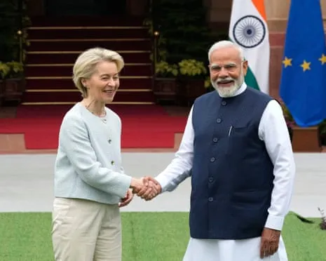 European Union Calls for Stronger Relations with India Amid Disagreements Over Russia